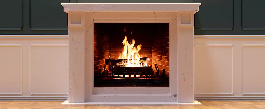 Decorative Electric Fireplace Installation in Winston-Salem, North Carolina