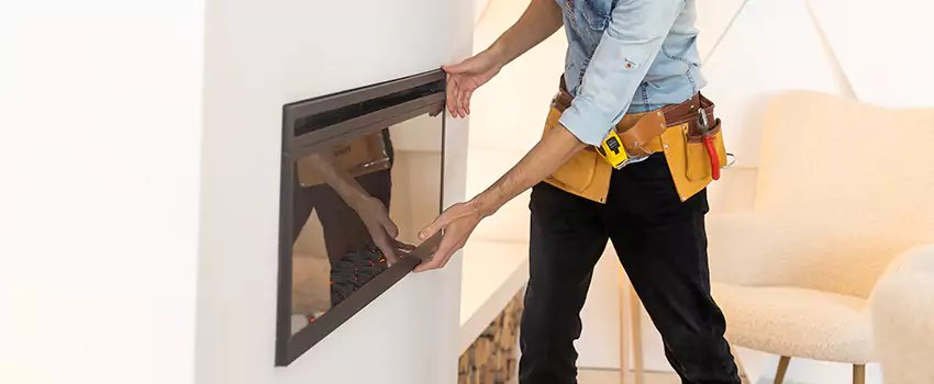 Metal Fireplace Installation in Winston-Salem, North Carolina