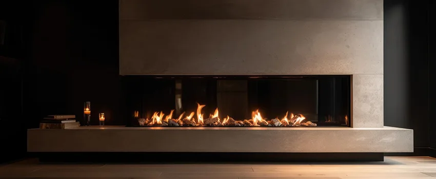 Gas Fireplace Ember Bed Design Services in Winston-Salem, North Carolina