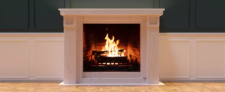 Open Flame Wood-Burning Fireplace Installation Services in Winston-Salem, North Carolina