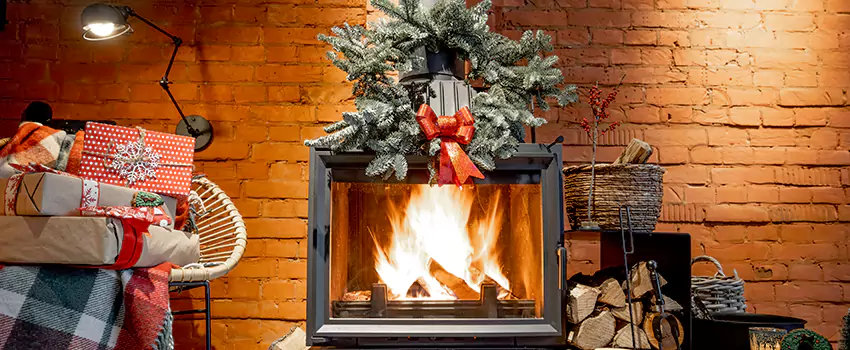 Travis Industries Linear Gas Fireplace Installation in Winston-Salem, North Carolina