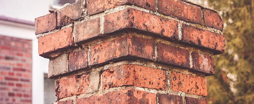 Cracked Chimney Bricks Repair Cost in Winston-Salem, North Carolina