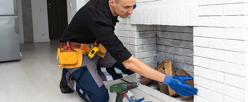 Fireplace Damaged Damper Frame Repair Services in Winston-Salem, North Carolina