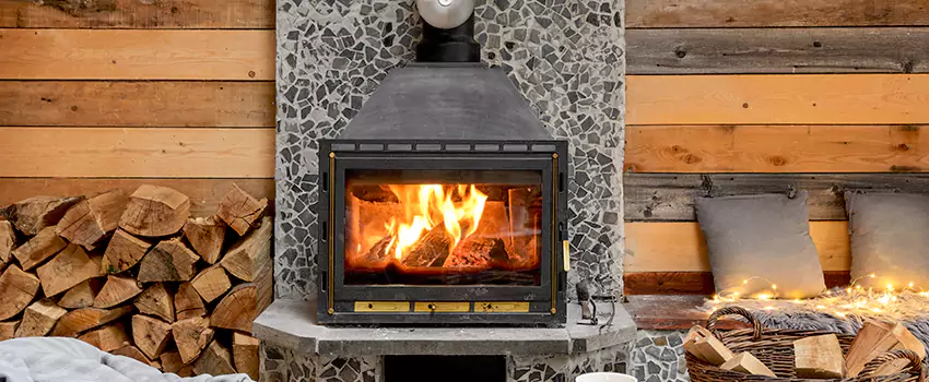 Outdoor Morso Fireplace Broken Screen Replacement in Winston-Salem, NC